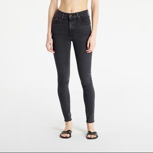 Levi’s Mile High Black Skinny Jeans 26